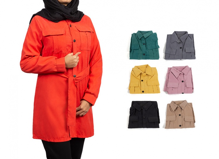 شومیز مانتویی میکرو