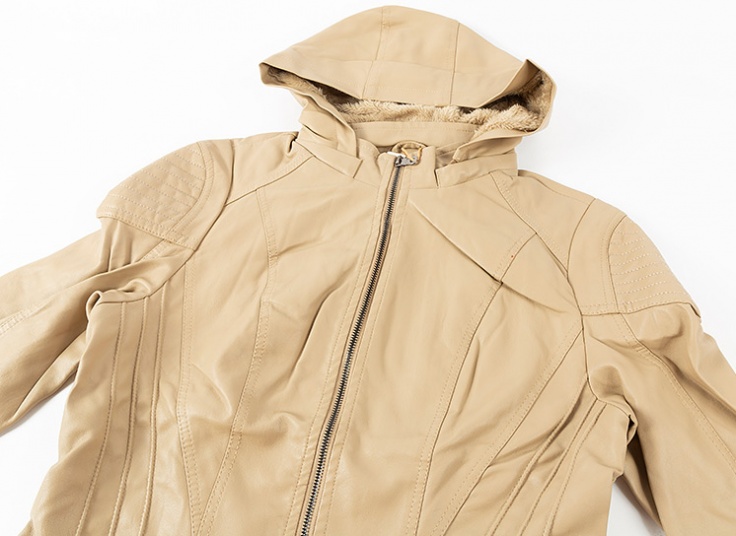 کاپشن زنانه چرمی Chaoliu City