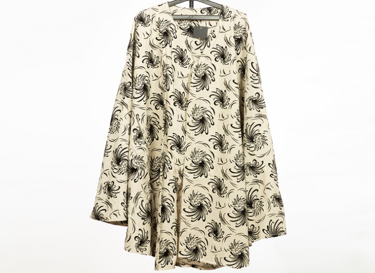 مانتو خفاشی چاپ فلوک