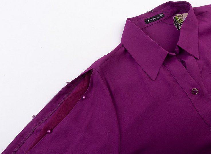 شومیز بلند کرپ حریر زنانه