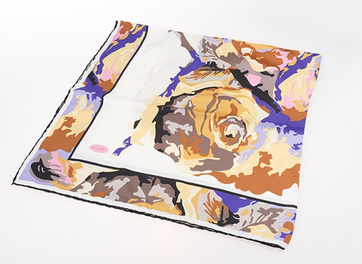 روسری ساتن ابریشم ASTAK