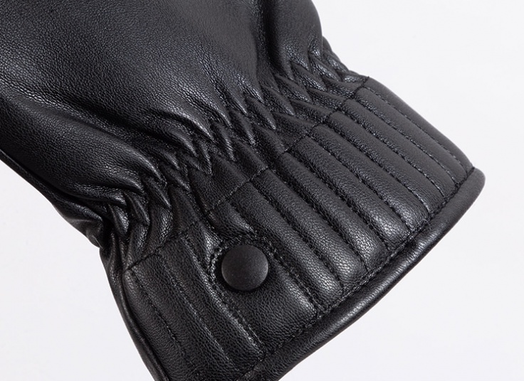 دستکش چرم مردانه Golden Apple