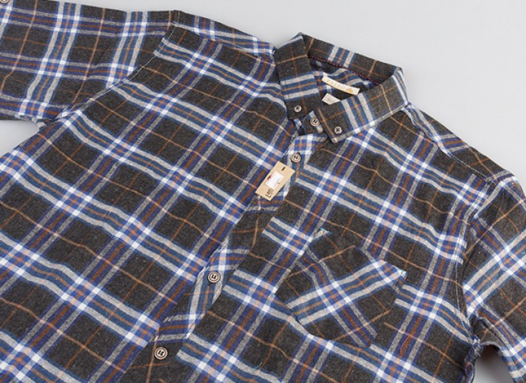 پیراهن پشمی مردانه سایز بزرگ PAZZO