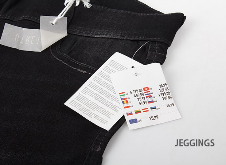 شلوار جین طرح لگ JEGGINGS