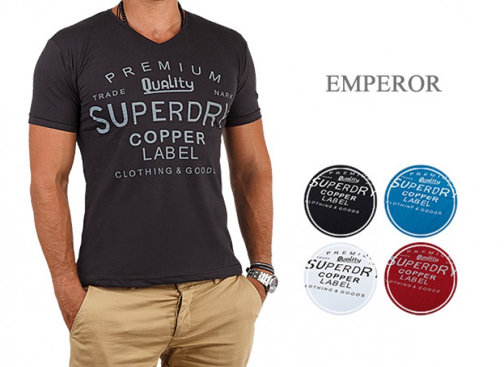 تیشرت آستین کوتاه مردانه Emperor