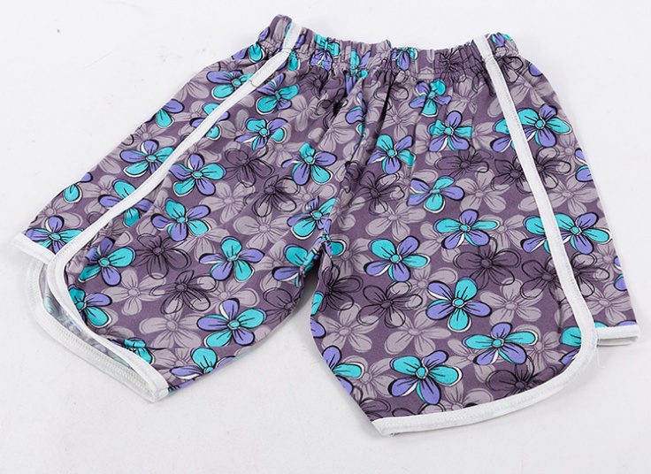 ست تاپ و شلوارک طرحدار دخترانه