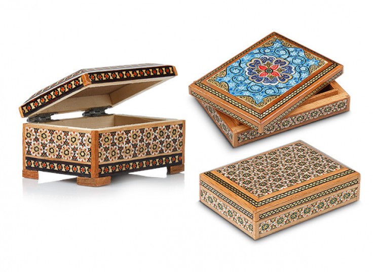 جعبه خاتم کاری