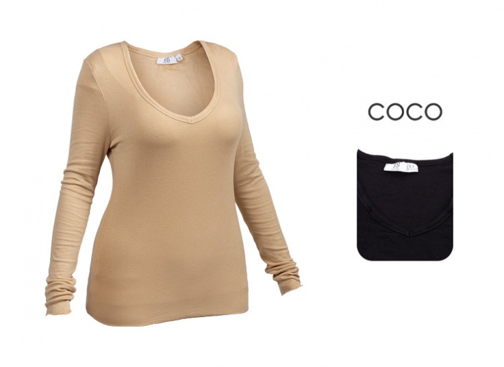 بلوز آستین بلند زنانه COCO