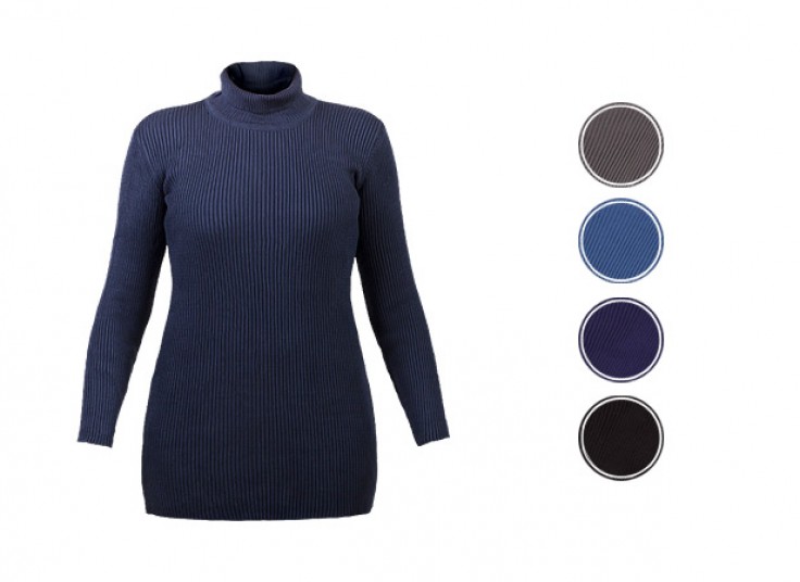 بافت یقه اسکی زنانه