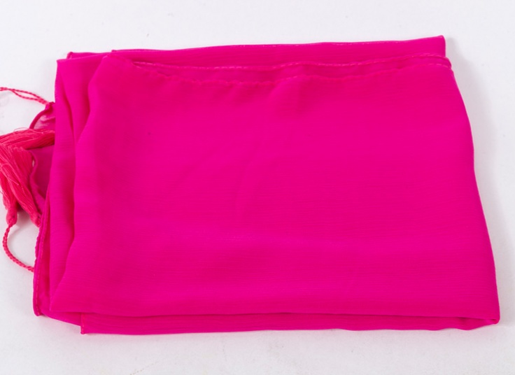 شال حریر ساده