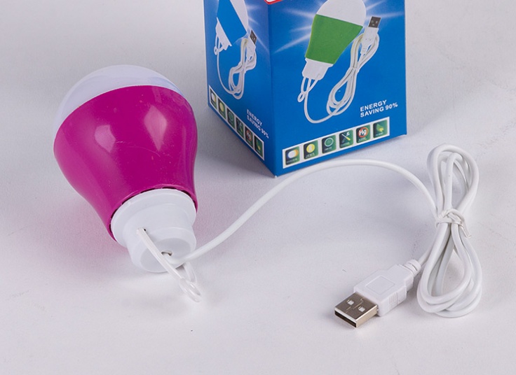 لامپ سیار USB LED سری Colored body
