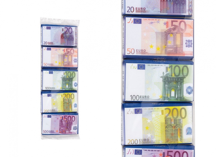 شکلات شیری Maitre Truffout طرح یورو