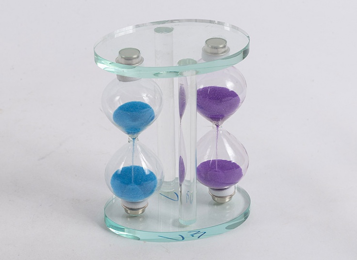 ساعت شنی کریستالی