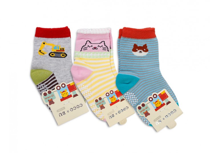 جوراب طرحدار بچگانه COCO BU