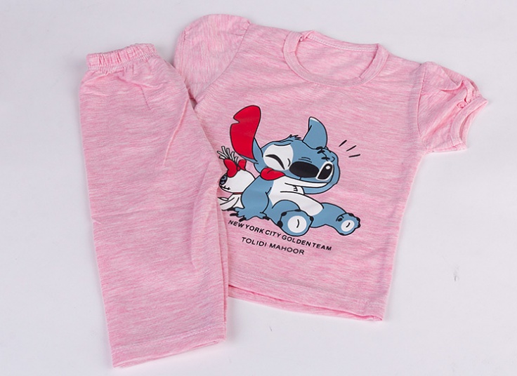 ست تیشرت و شلوار دخترانه