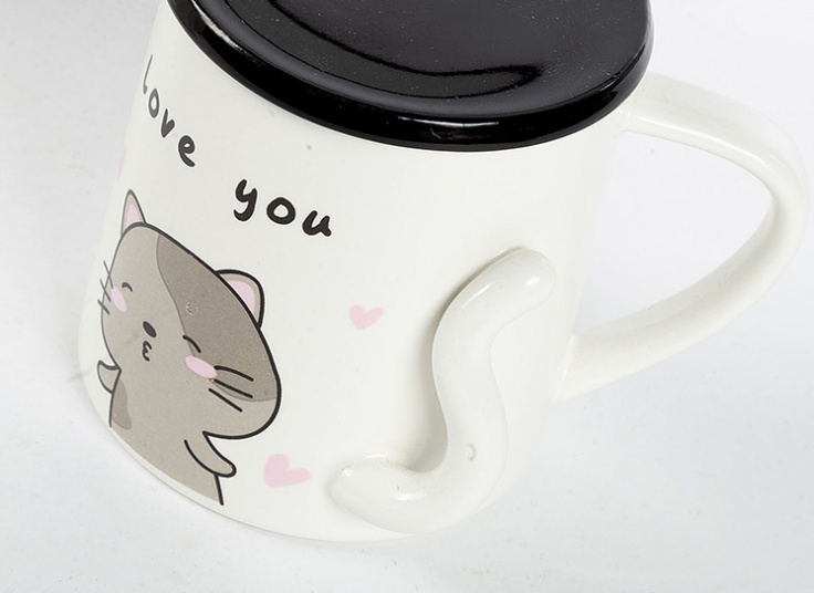 ماگ سرامیکی متنوع درب دار