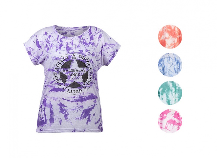 تاپ ویسکوز قواره دار طرح GUCCI