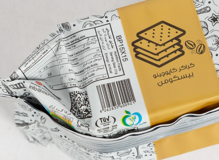 کراکر کاپوچینو 18 بسته ای BISCOMAN