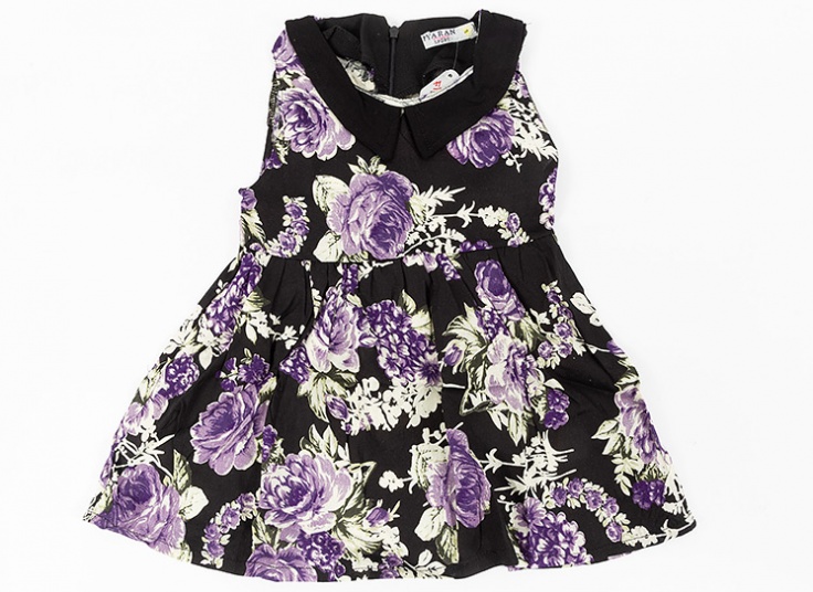 سارافون بچگانه یقه دار