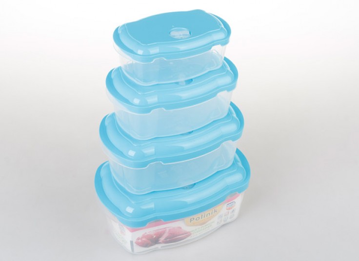 ست ظرف 4 تکه درب دار مدل Rectangle