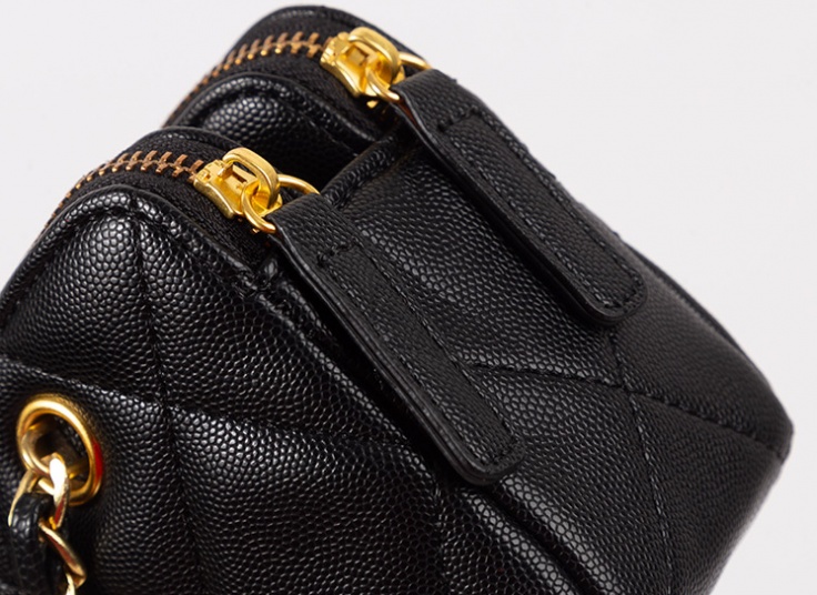 کیف دو زیپ زنانه chanel