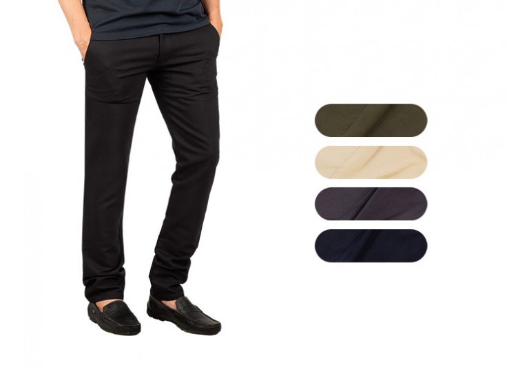 شلوار کتان مردانه طرح LV