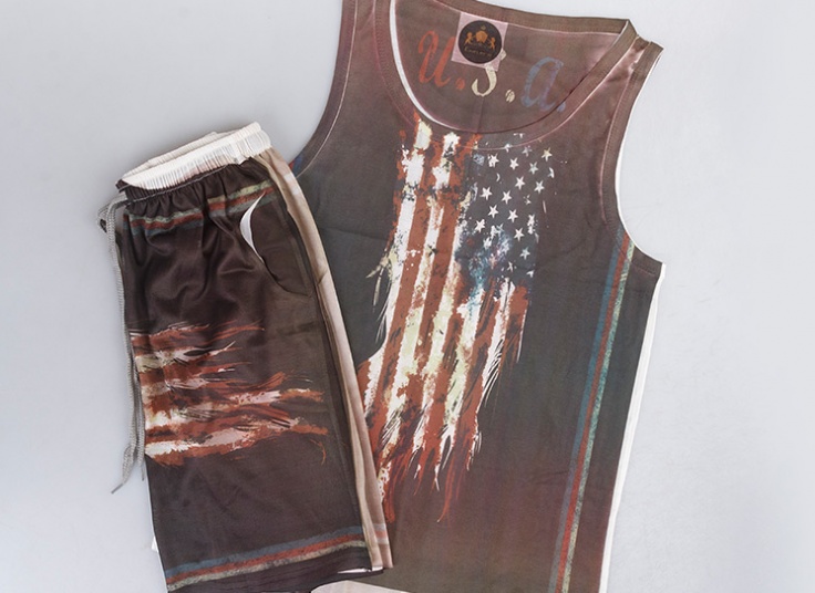 ست رکابی و شلوارک مردانه kian ersi