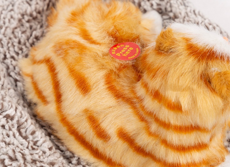 عروسک گربه بالشتی صدادار