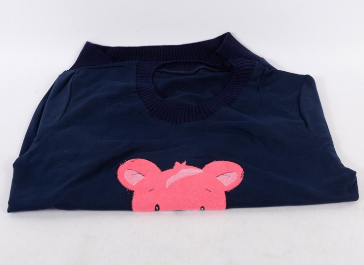 بلوز آستین بلند تکه دوزی