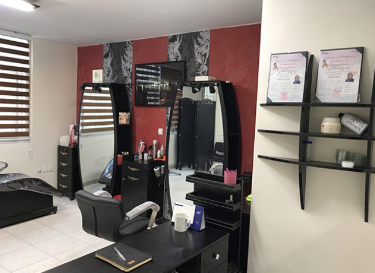 خدمات رنگ و مش سالن هیوا