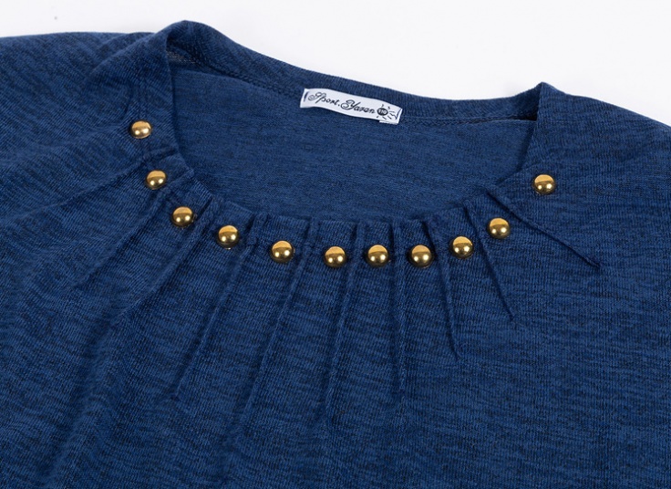 بلوز بافت زنانه جلو پیله دار