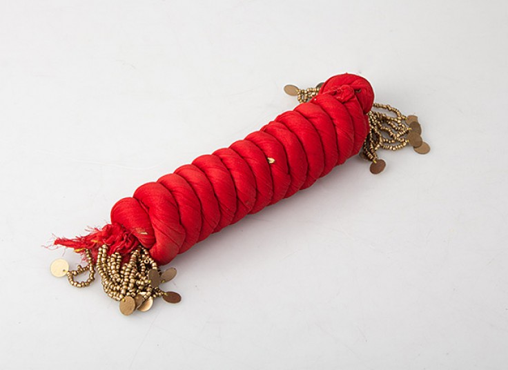 شال حریر مدل دورچین هندی