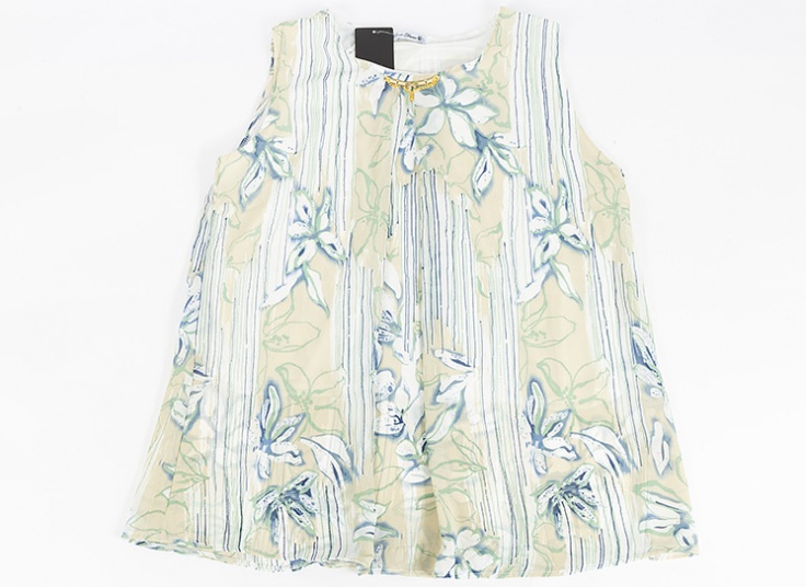 تاپ طرح دار حریر زنانه