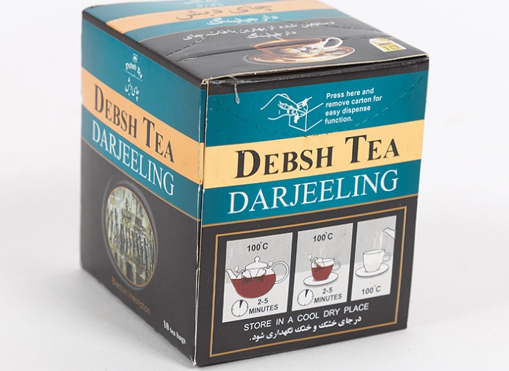 چای کیسه ای دارجیلینگ طلایی دبش