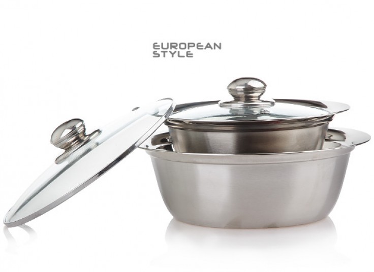 ست کاسه استیل EUROPEAN STYLE