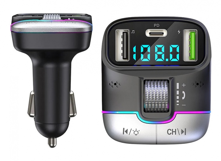 شارژر فندکی و FM Player خودرو GZ01