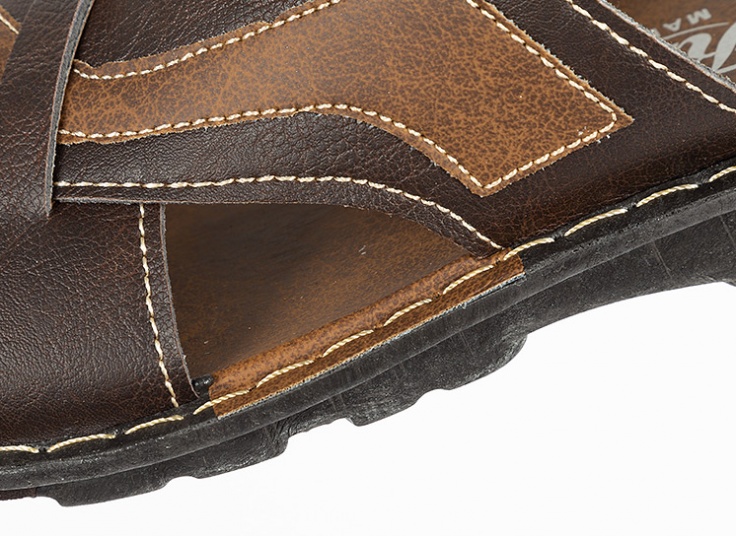 دمپایی چرمی مردانه Khas