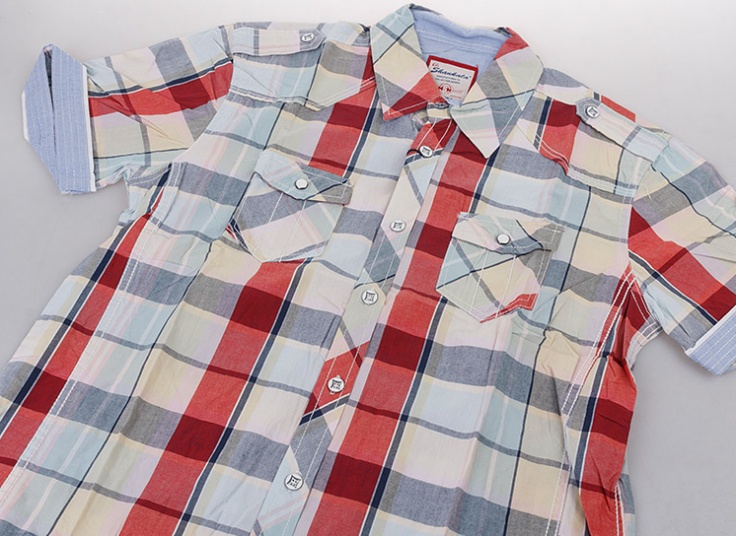 پیراهن آستین کوتاه مردانه Shankala