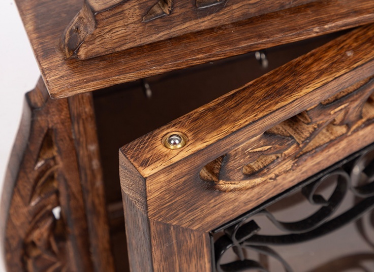 استند جا کلیدی چوبی