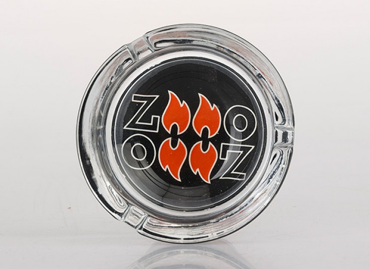 زیرسیگاری شیشه ای طرح Zippo