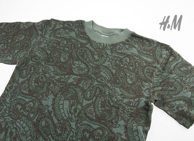 تیشرت طرح دار HM