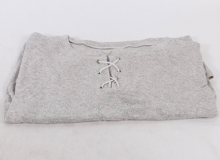 بلوز بافت زنانه مدل پرچ دار