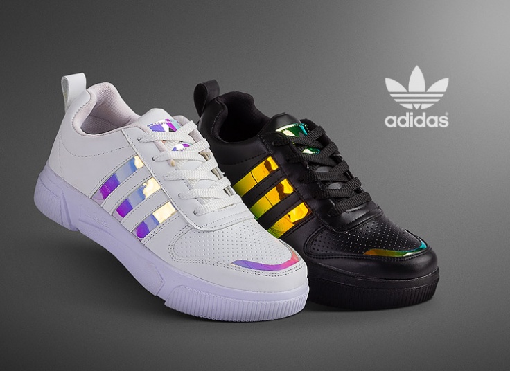 کفش زنانه هولوگرامی Adidas