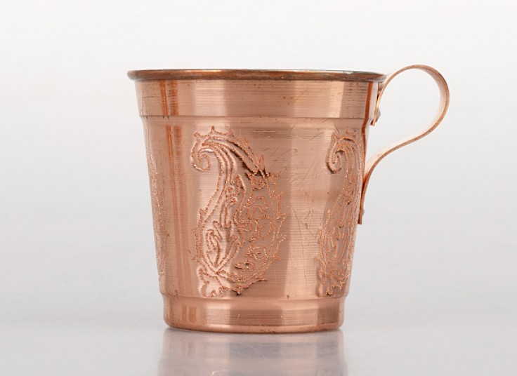 پارچ و لیوان مسی