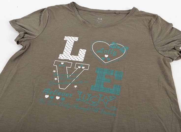 تیشرت زنانه طرحدار C & A