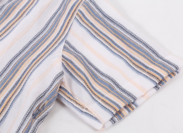 پیراهن مردانه کنفی طرح BURBERRY