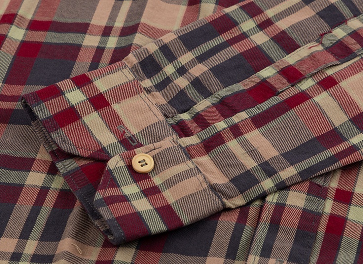 پیراهن چهارخانه مردانه Benetton