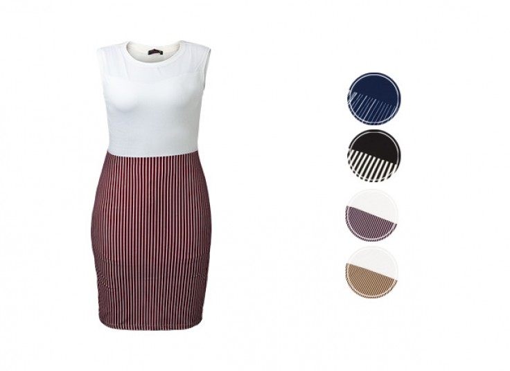 پیراهن زنانه یقه توری