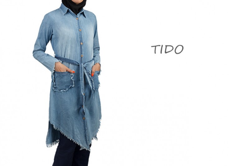 مانتو طرح جین Tido
