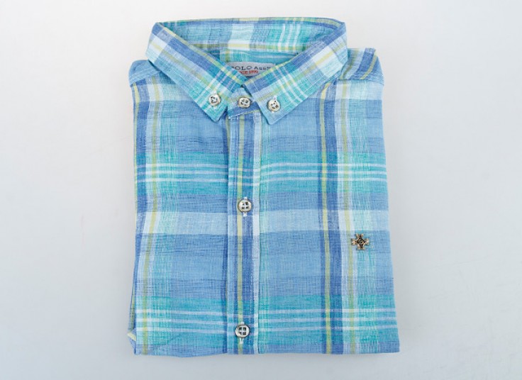 پیراهن چهارخانه مردانه طرح US POLO